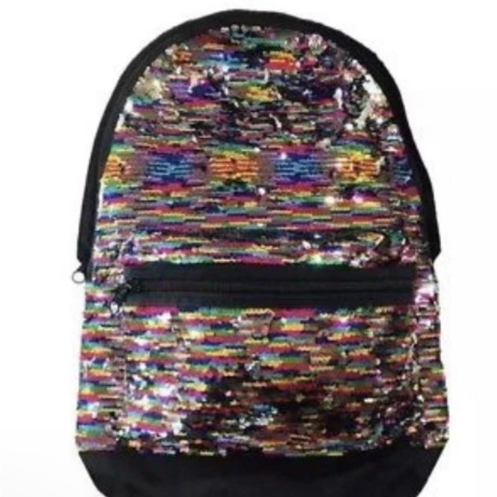 PINK Victoria's Secret Multicolor Sequin Backpack